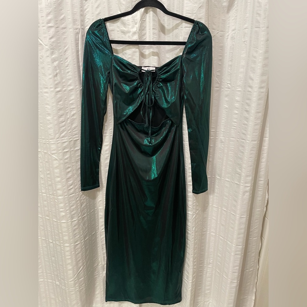 Beautiful Green Dress I Used It One Time For Chri… - image 1